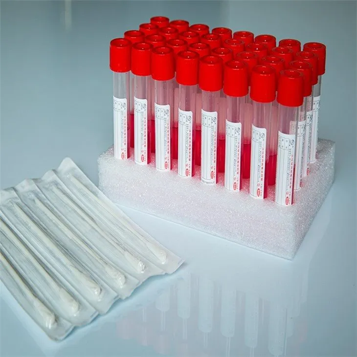 Епруветка за вземане на вирусни проби за еднократна употреба